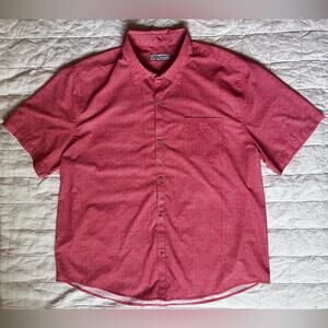 Tommy Bahama Red Patterned IslandZone Shirt Golf Resortwear Athleisure - XXXL